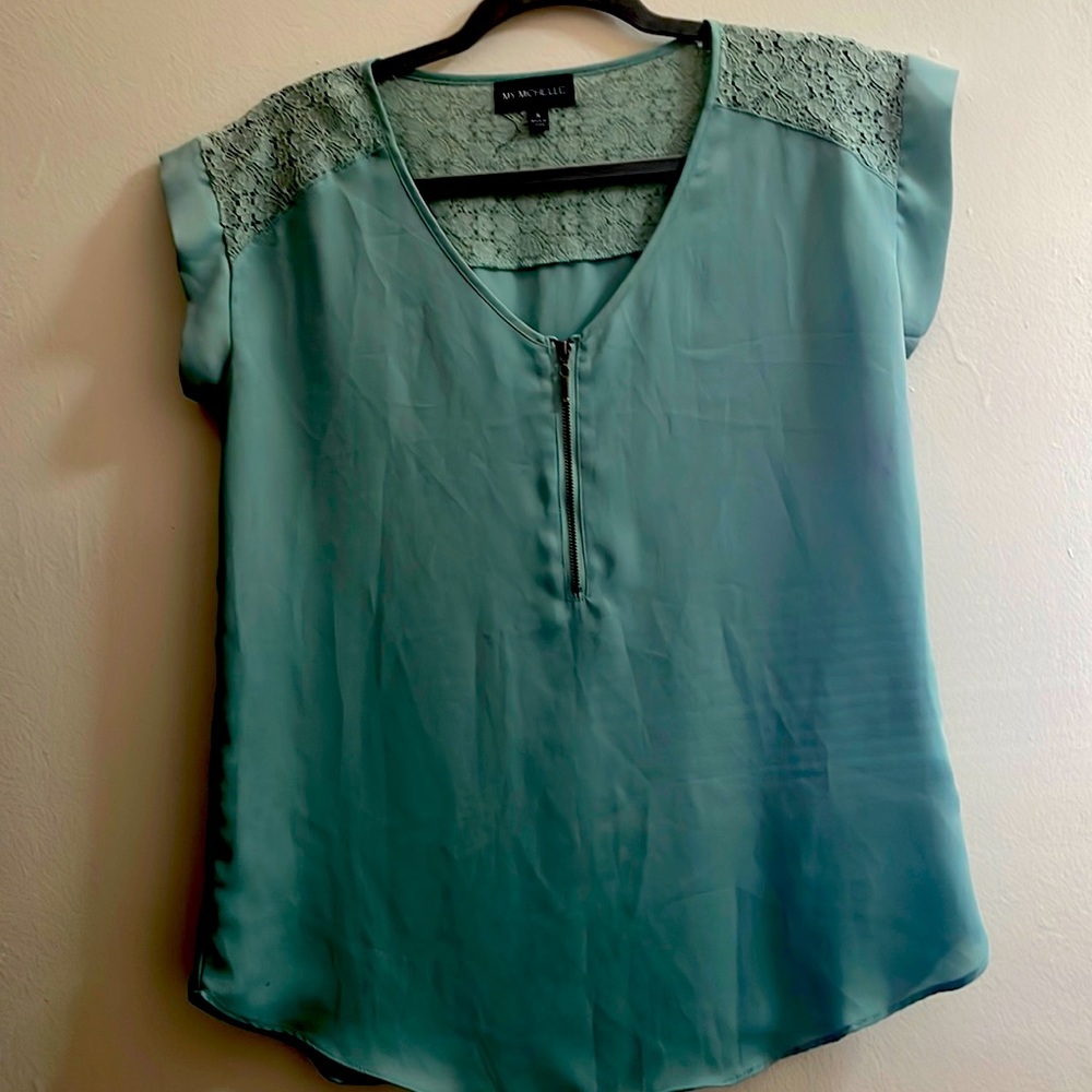 Light green blouse